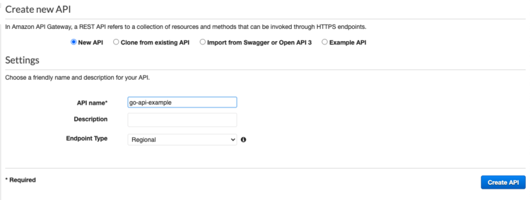 API Gateway Lambda