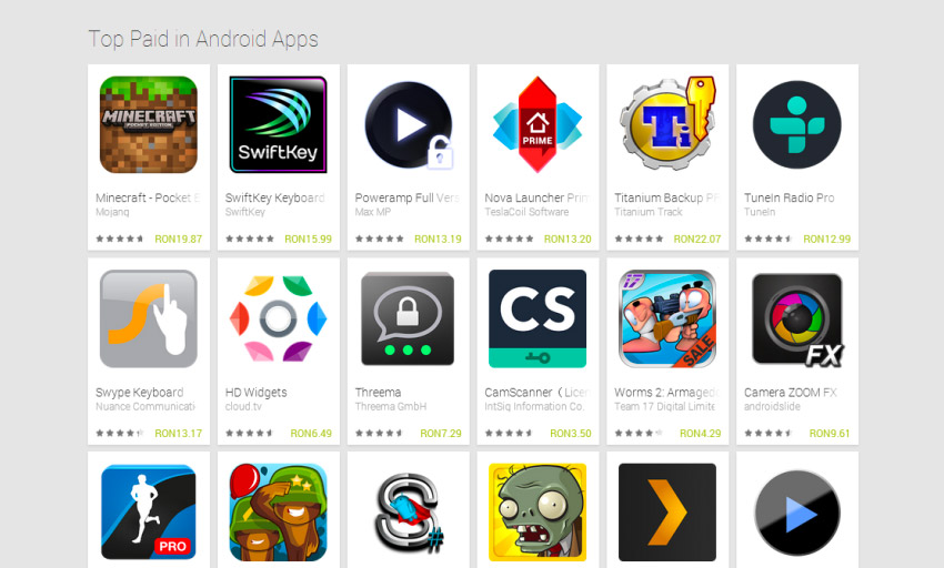 Premium Apps (Paid Apps)