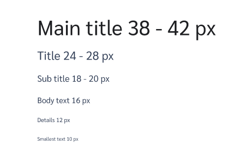 Sizing