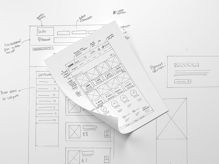 Low-fidelity wireframes (Lo-Fi)