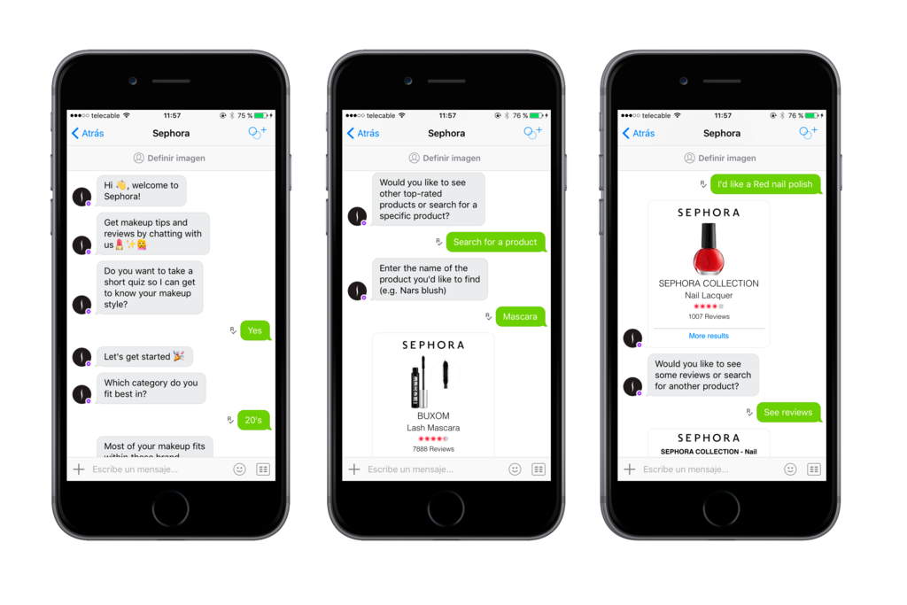 Chatbot Sephora