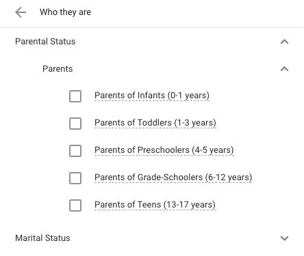 Detailed Demographic