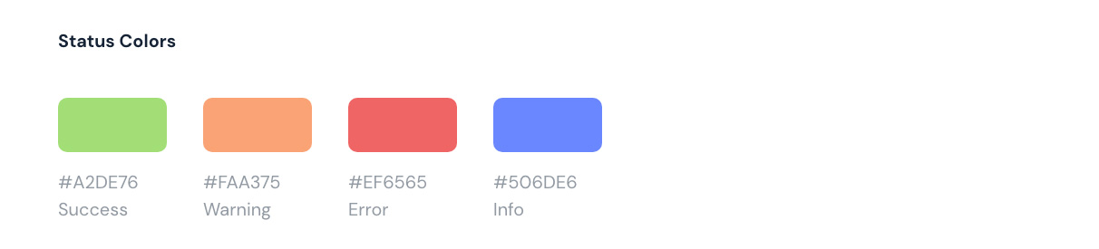 Status Colors